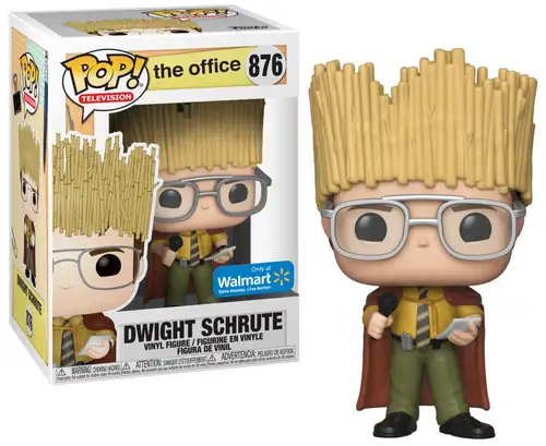Funko The Office POP! Television Dwight Schrute Exclusive Vinyl Figure #876 [Hay King, Damaged Package]