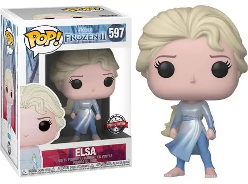 Funko Frozen 2 POP! Disney Elsa Exclusive Vinyl Figure #597 [Dark Sea]
