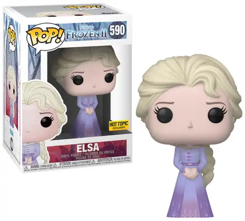 Funko Frozen 2 POP! Disney Elsa Exclusive Vinyl Figure #590 [Purple Dress]