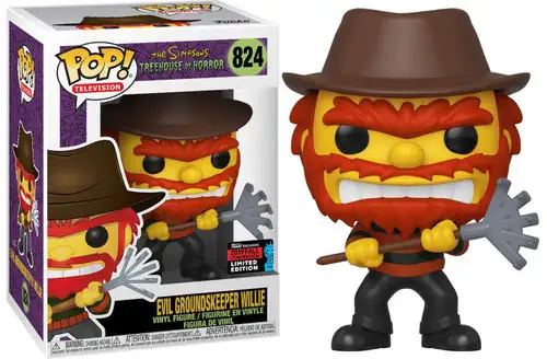 Funko The Simpsons Treehouse of Horror POP! Television Evil Groundskeeper Willie Exclusive Vinyl Figure #824