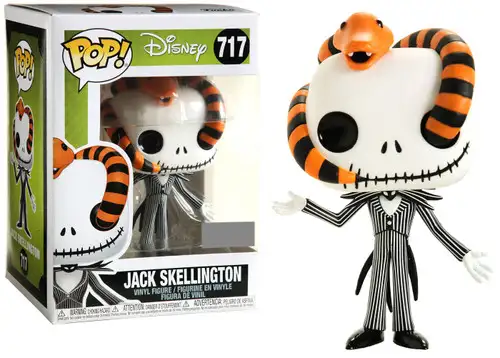 Funko Nightmare Before Christmas POP! Disney Jack Skellington Exclusive Vinyl Figure #717 [Snake]