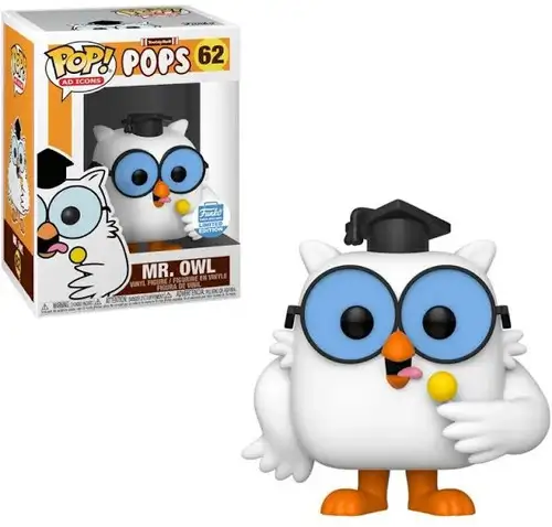 Funko Tootsie Roll POPS POP! Ad Icons Mr. Owl Exclusive Vinyl Figure #62