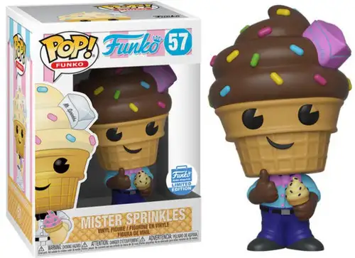 Spastik Plastik POP! Funko Mister Sprinkles Exclusive Vinyl Figure #57 [Chocolate]
