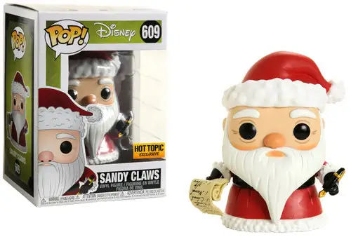 Funko Nightmare Before Christmas POP! Disney Sandy Claws Exclusive Vinyl Figure #609 [Nightmare Box]