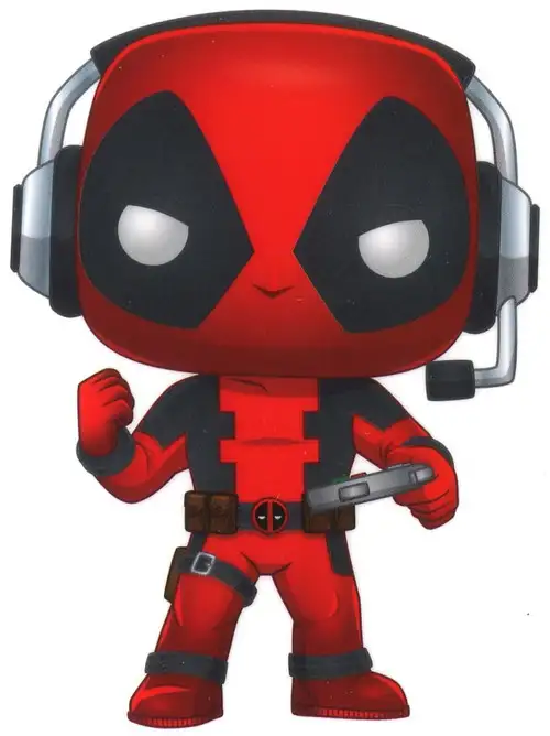 Funko Marvel Deadpool Exclusive Sticker [Gamer]