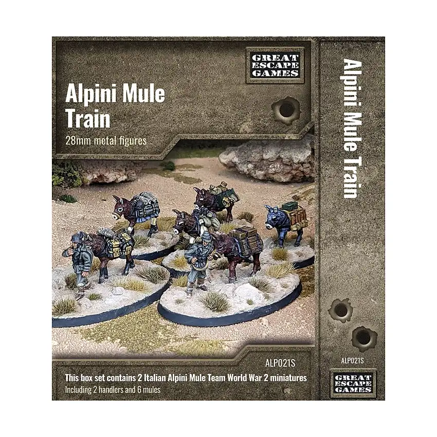 Alpini Mule Train