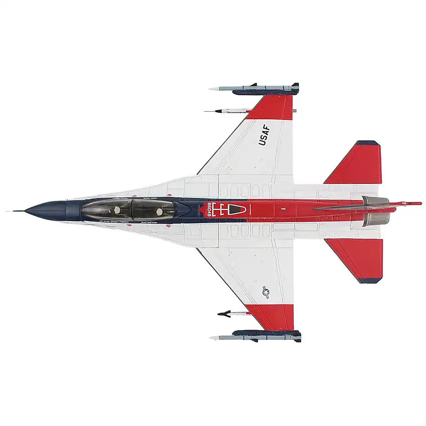 General Dynamics X-62A VISTA Aircraft with Missiles "86-0048 USAF Test Pilot School Edwards Air Force Base" (2024) United States Air Force "Air Power Series" 1/72 Diecast Model by Hobby Master