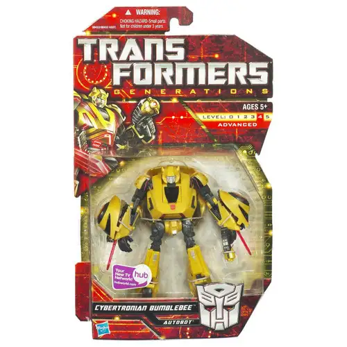 Transformers Generations Cybertronian Bumblebee Deluxe Action Figure [Damaged Package]