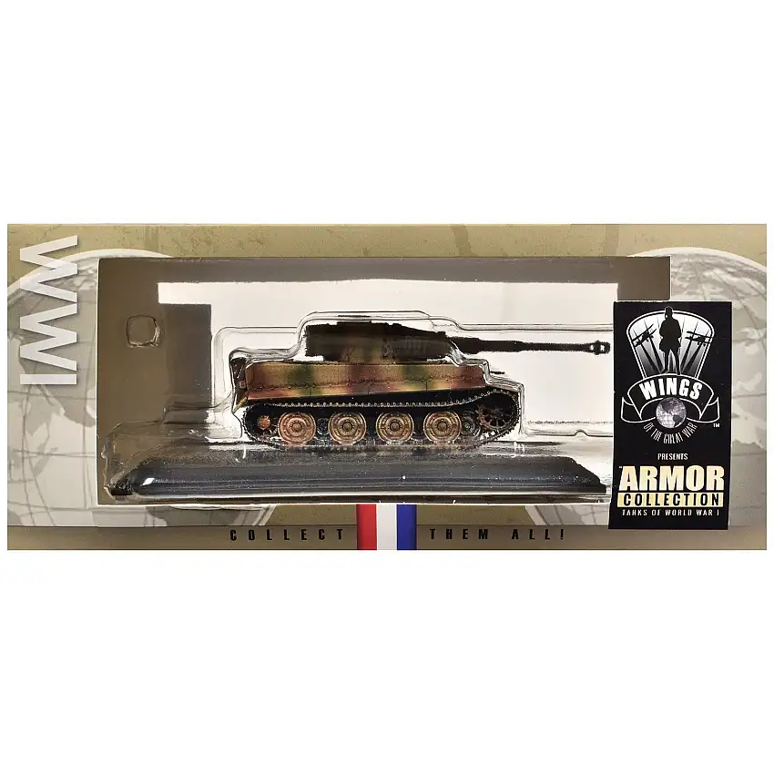 Germany Tiger I Tank "007" German Army "Armor Collection" Series 1/72 Model by Wings of the Great War