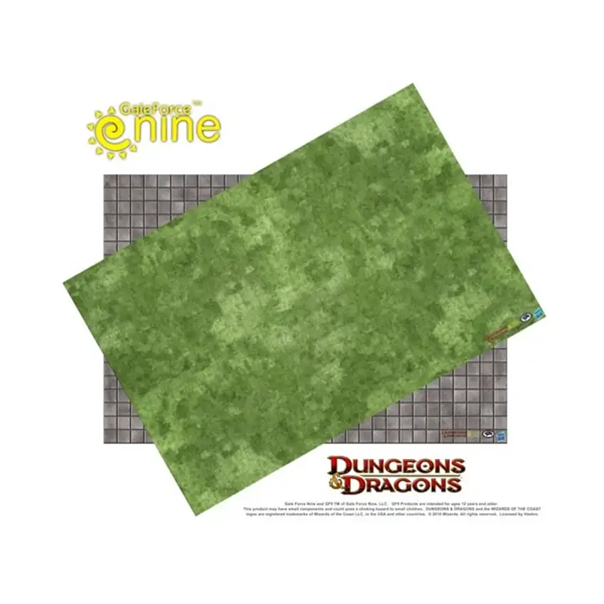 20" x 30" Vinyl Game Mat - Indoor Tiled/Outdoor Grassy