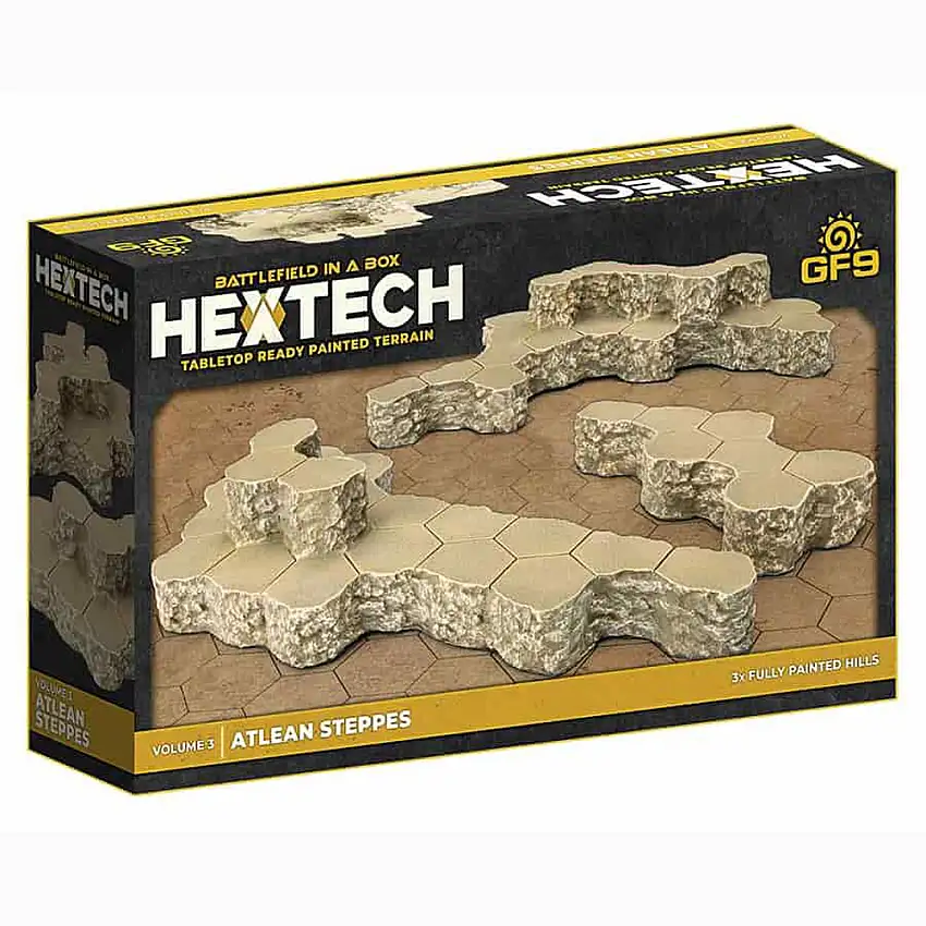 Battlefield in a Box: HexTech - Atlean Steppes Vol 3 (3)