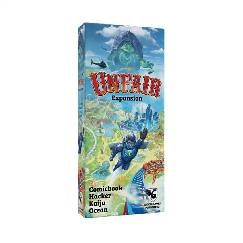 Unfair Expansion - Comicbook, Hacker, Kaiju, Ocean