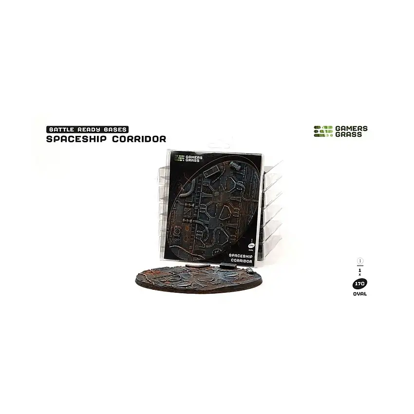 Spaceship Corridor Base - Oval 170mm