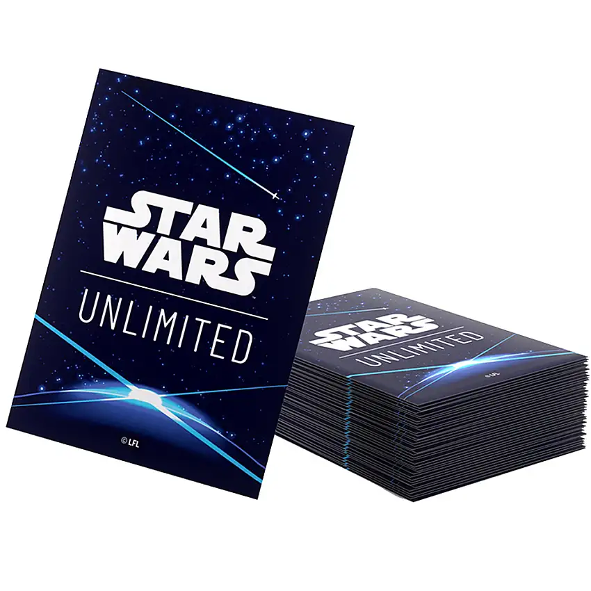 Star Wars Unlimited Sleeves: Card Back Blue (New Arrival)