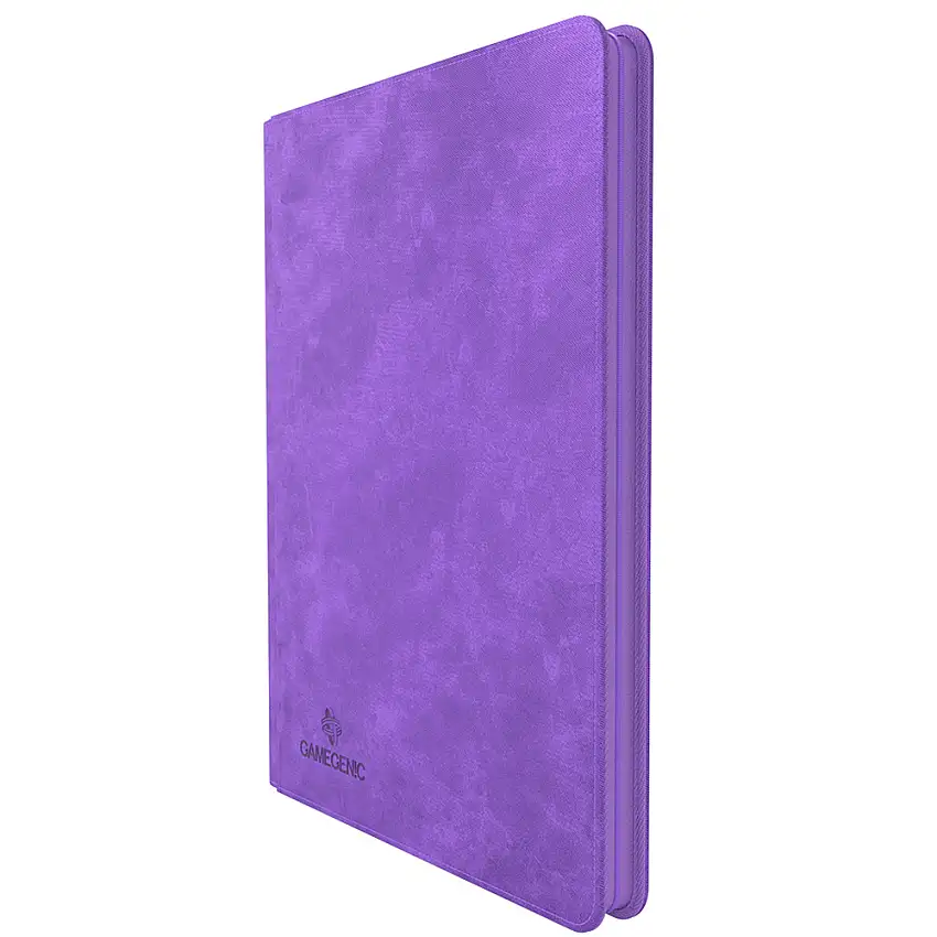18-Pocket Zip-Up Album: Purple (New Arrival)