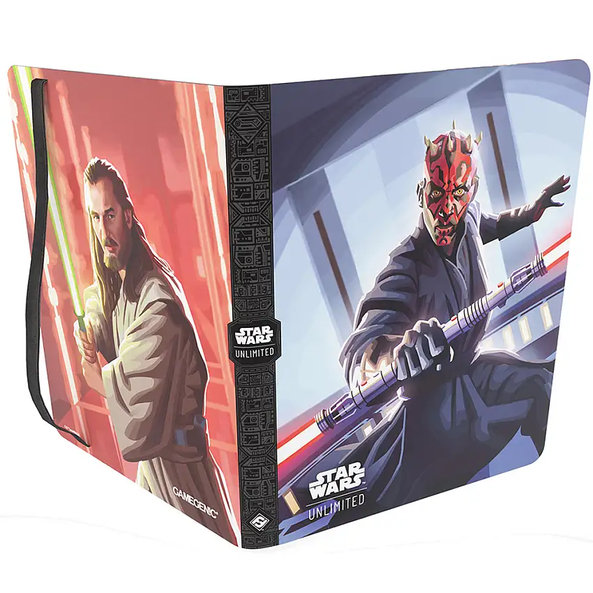 Star Wars Unlimited Casual Album 18-Pocket: Qui-Gon Jinn / Darth Maul