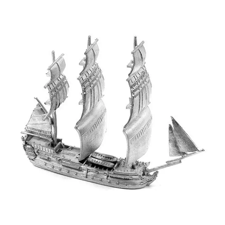 50 Gun Ship - HMS Centurion, Full Sails