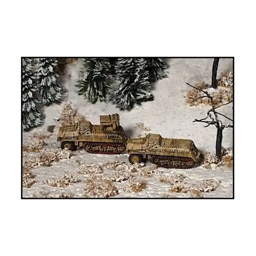 15cm Panzerwerfer 42 and Munitionskraftwagen fur N