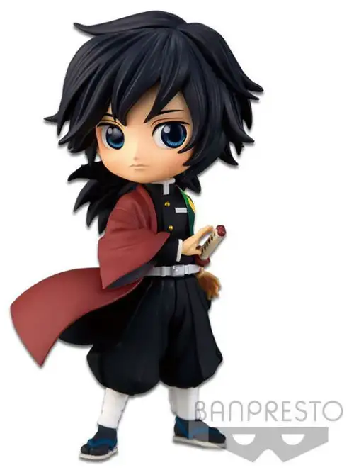 Demon Slayer Q Posket Giyu Tomioka 2.8-Inch Collectible PVC Figure #01