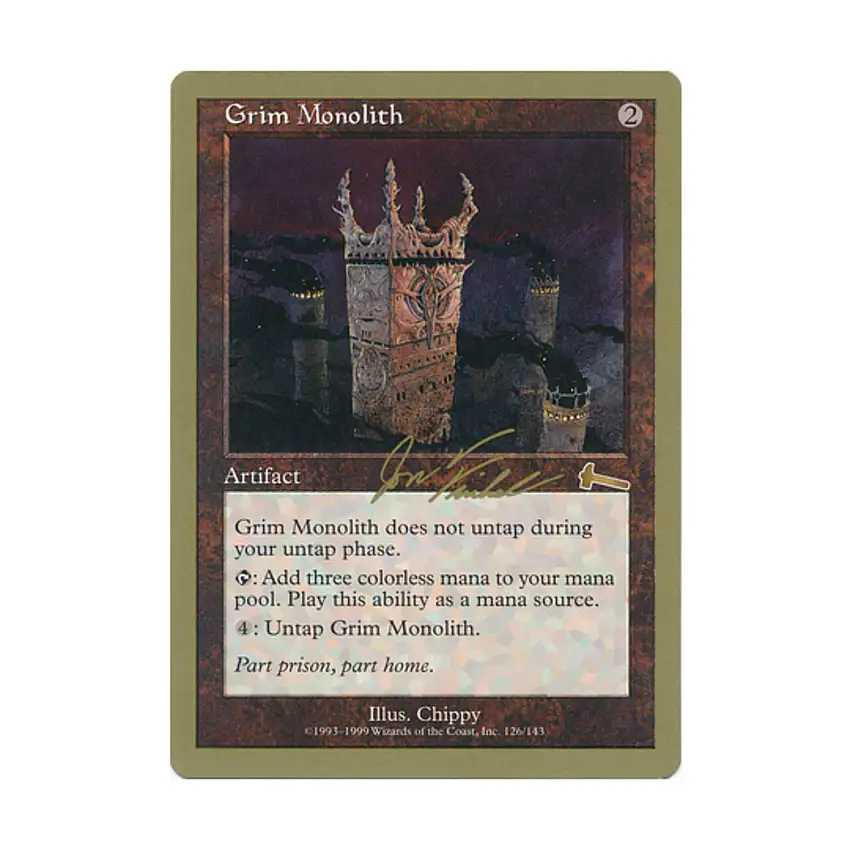 1999 World Championships - Grim Monolith