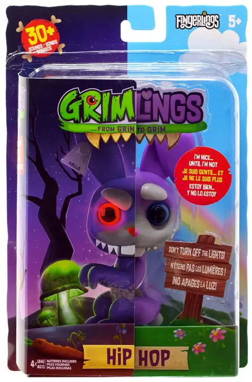 Fingerlings Grimlings Hip Hop Figure [Bunny Rabbit]