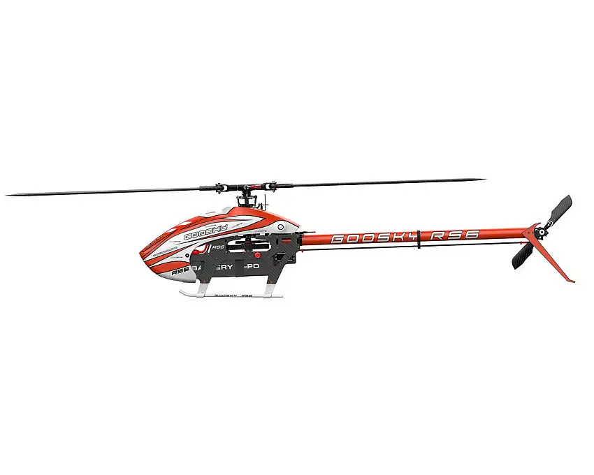 GooSky Legend RS6 600 Electric Helicopter Kit (Orange)