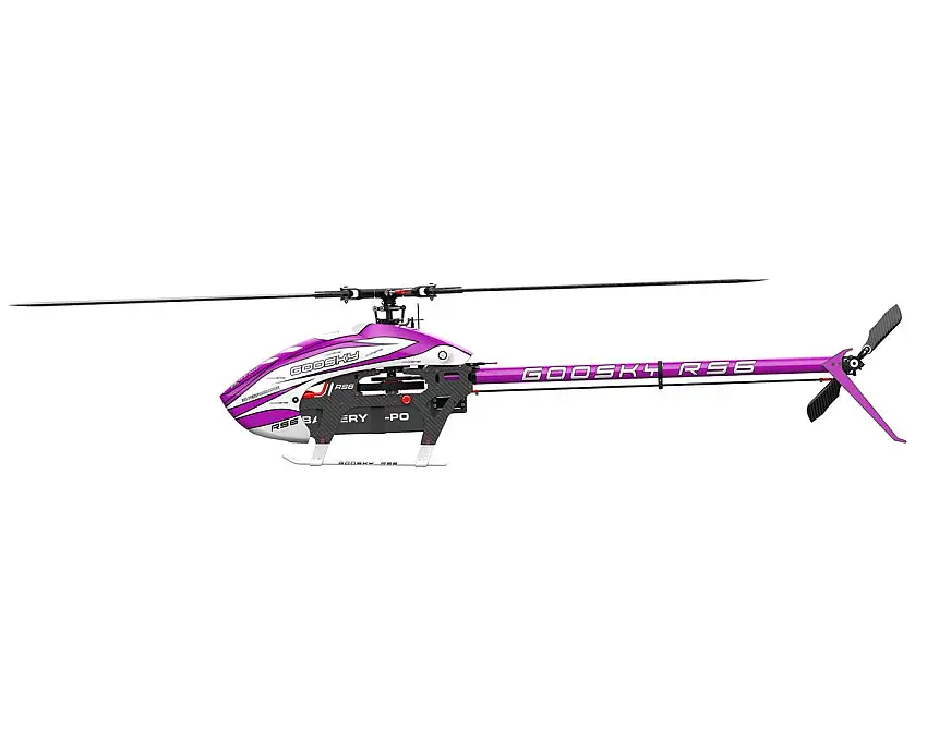 GooSky Legend RS6 600 Electric Helicopter Kit (Purple)