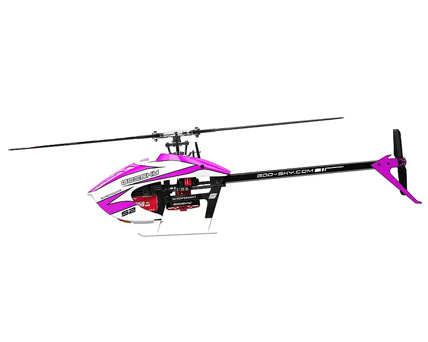 GooSky S2 Max BNF Micro Electric Helicopter (Purple)