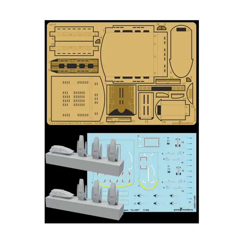 U.S.S. Enterprise NCC-1701-E, Hangers