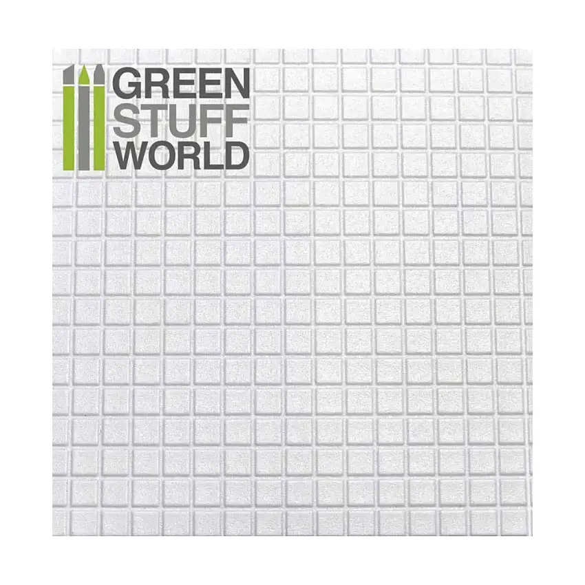 ABS Square Brick/Tile Sheet - Large