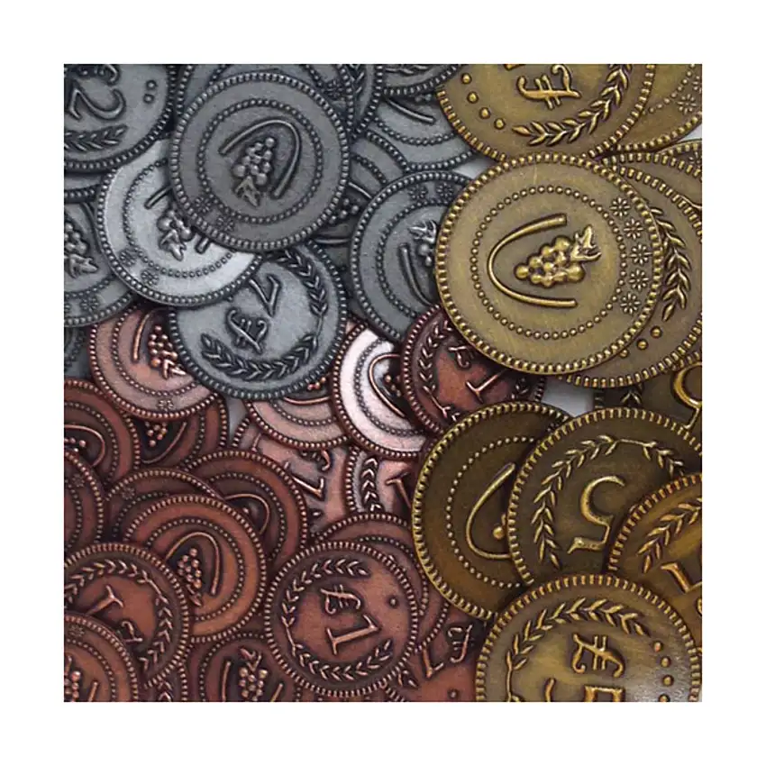 Tuscany Metal Coins