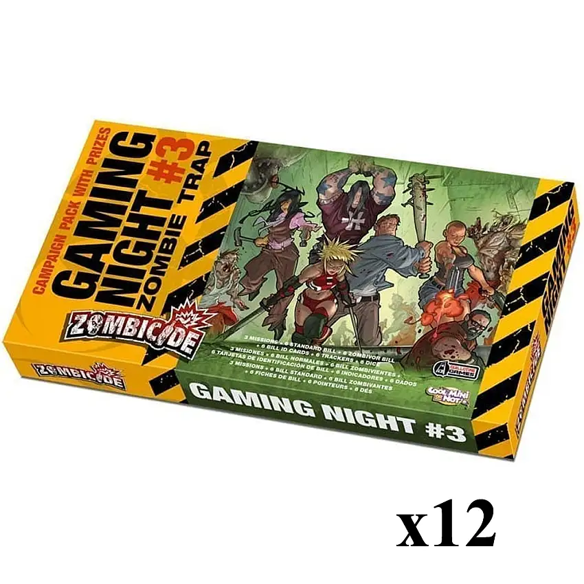 Zombicide: Gaming Night #3 - Zombie Trap CASE (12)