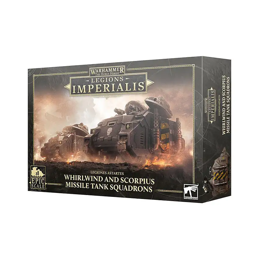 Legions Imperialis: Legiones Astartes - Whirlwind and Skorpius Missile Tank Squadron (New Arrival)