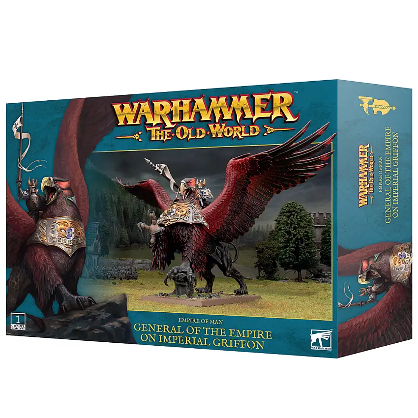 Warhammer Old World: Empire of Man - General of the Empire on Imperial Griffon