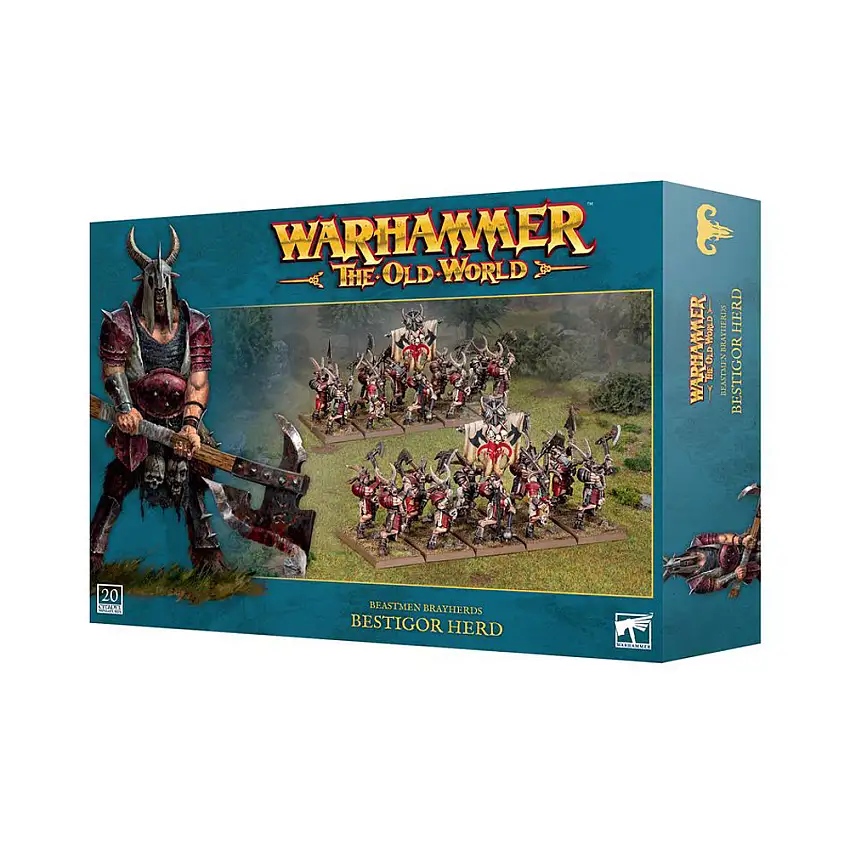 Warhammer The Old World: Beastmen Brayherds - Bestigor Herd