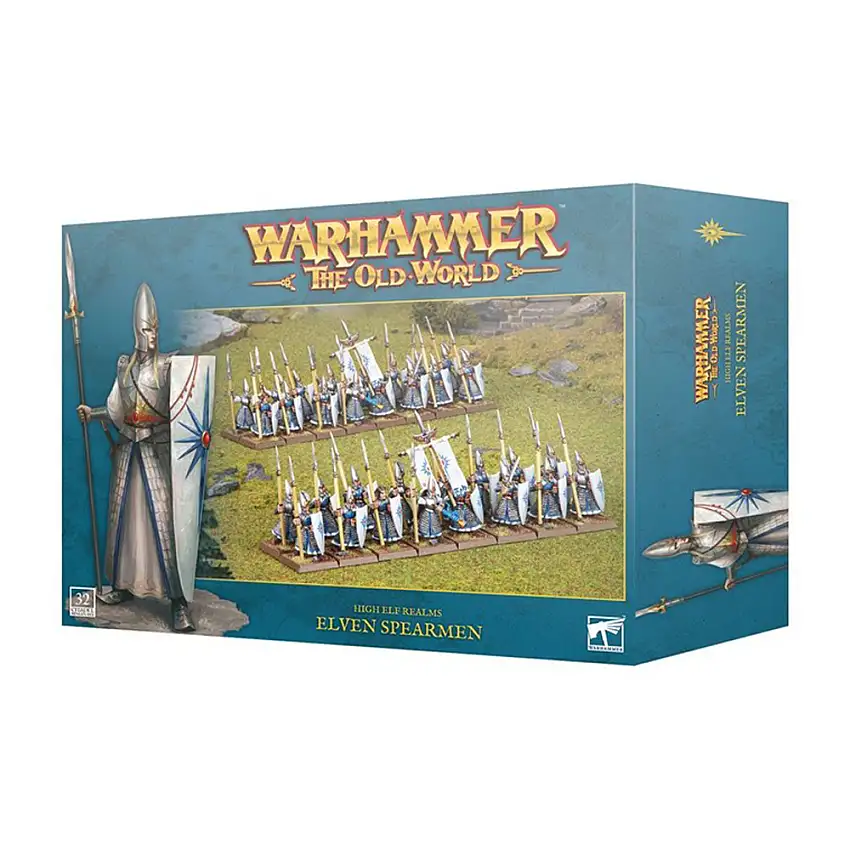Warhammer Old World: High Elf Realms - Elven Spearmen