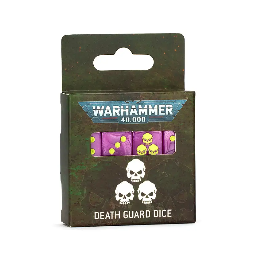 Warhammer 40K: Death Guard - Dice Set (16)