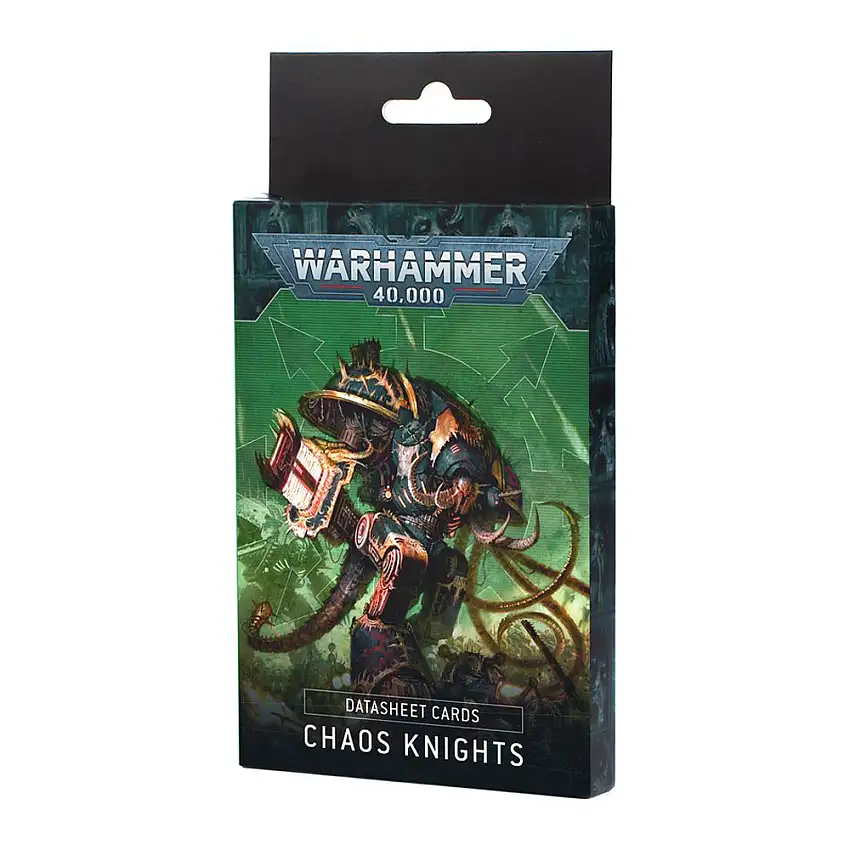 Warhammer 40K: Datasheet Cards - Chaos Knights