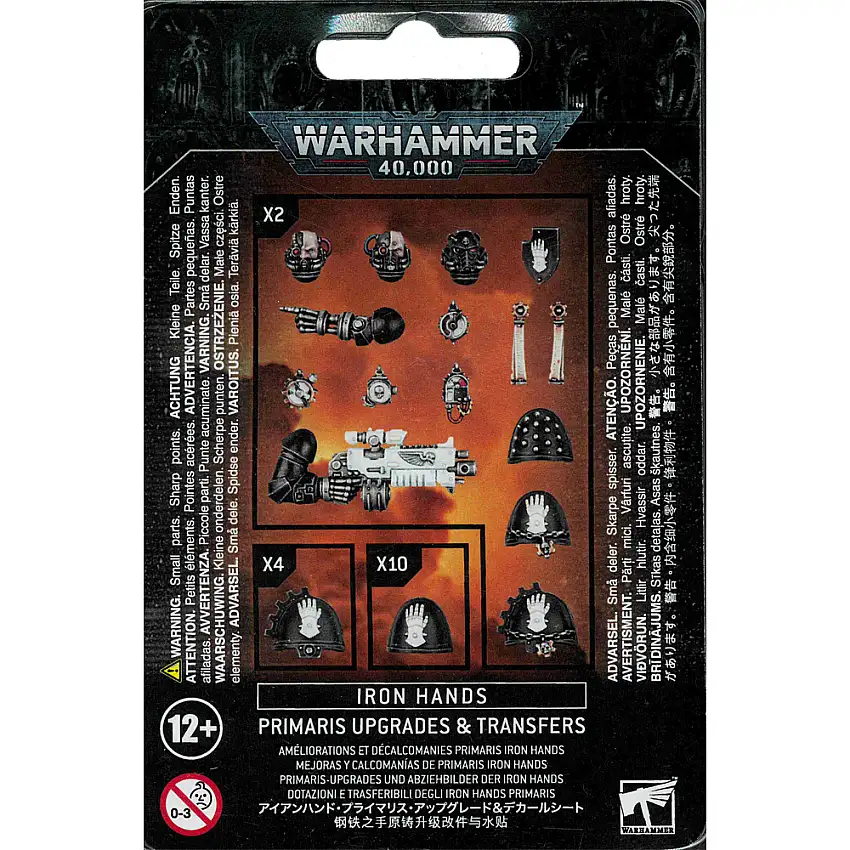 Warhammer 40K: Iron Hands - Primaris Upgrades & Transfers