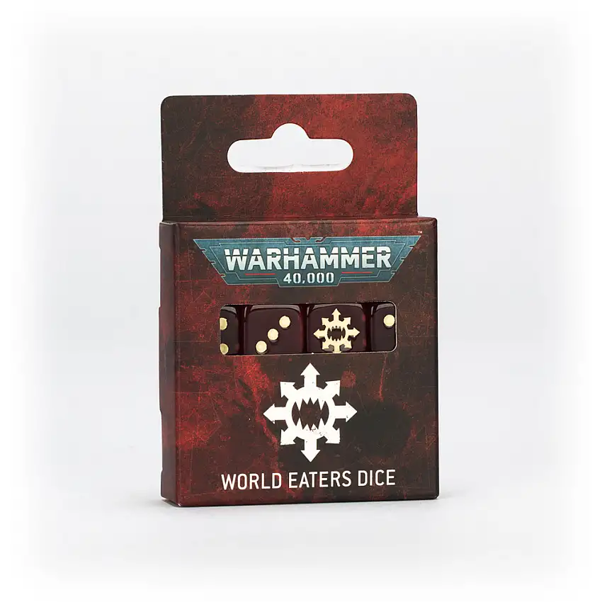 Warhammer 40K: World Eaters - Dice Set (16)