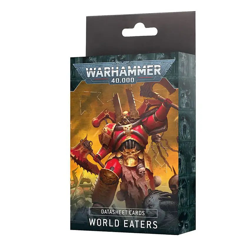 Warhammer 40K: Datasheet Cards - World Eaters