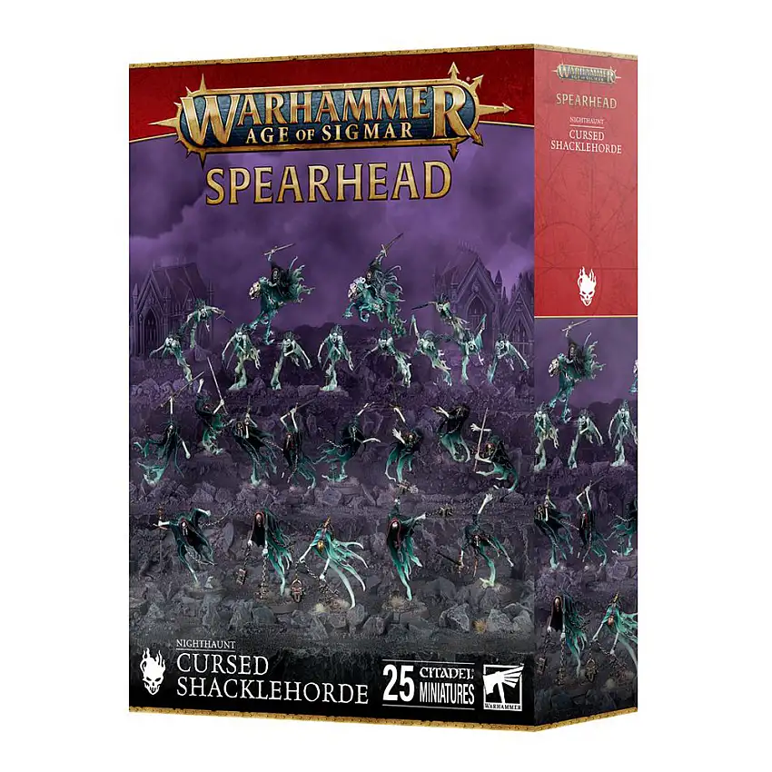Warhammer Age of Sigmar: Spearhead: Nighthaunt - Cursed Shacklehorde (New Arrival)