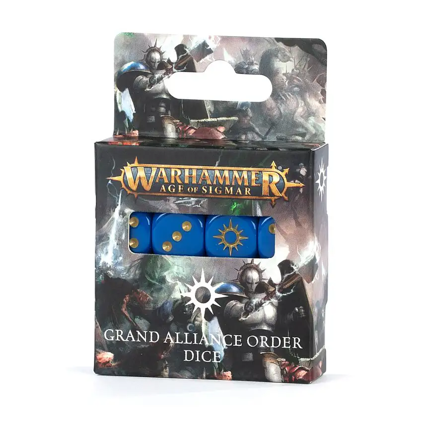 Warhammer Age of Sigmar: Grand Alliance Order Dice (16)