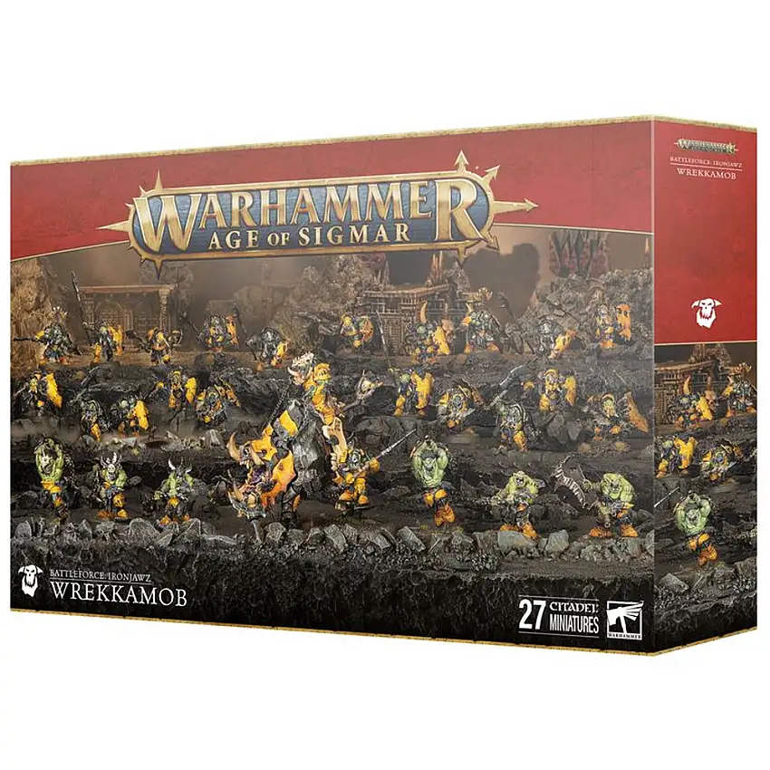 Warhammer Age of Sigmar: Ironjawz Battleforce - Wrekkamob