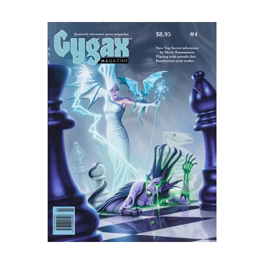 #4 "Top Secret 'Operation Rendezvous Oasis', Ed's Effulgent Euphuism, Necromancer's Cookbook"