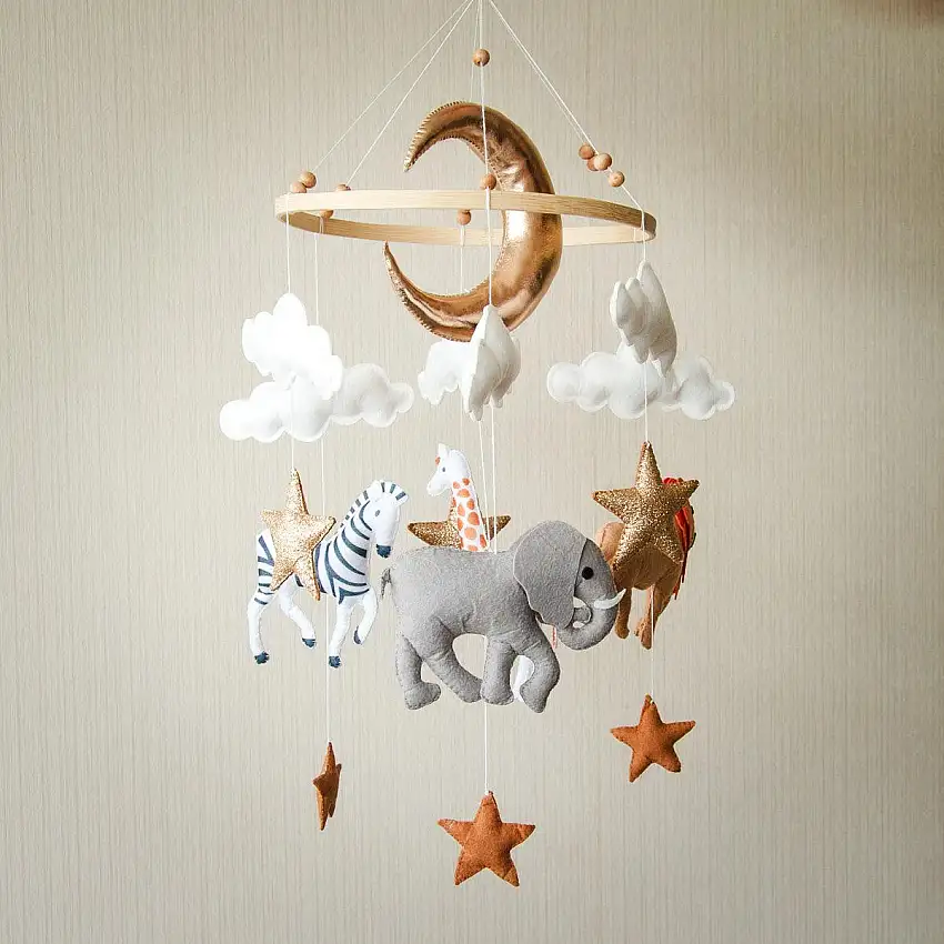 Handmade Baby Mobile | Safari