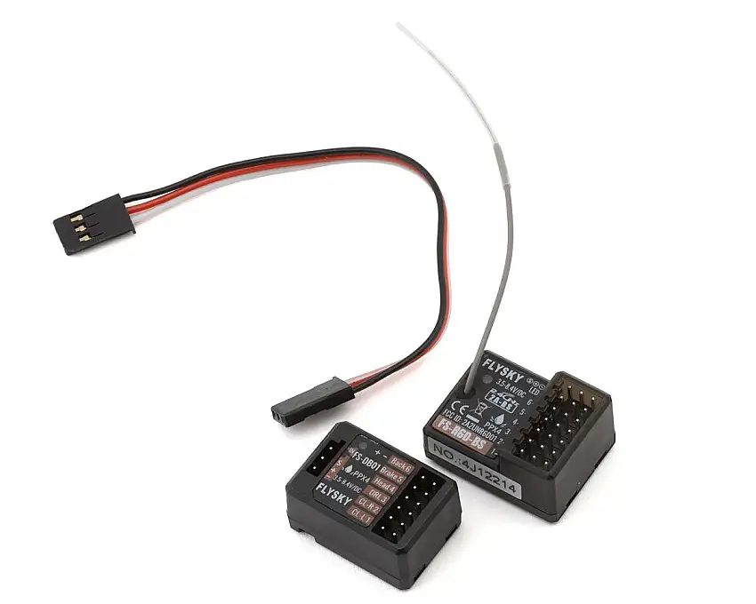 HobbyPlus HB/FS FS-R6D-BS 6-Channel Receiver & Light Control Module Set