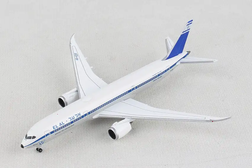 Herpa Wings HE533201 El Al 787-9 1/500 Retro Livery