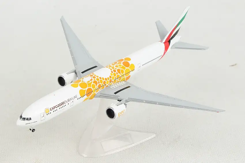 Herpa Wings HE533539 Emirates 777-300Er 1/500 Expo 2020 Dubai Opportunity