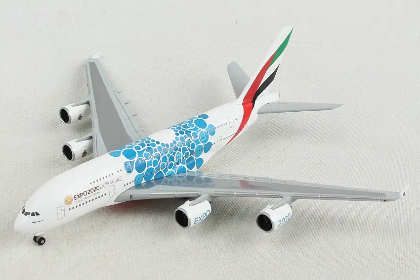 Herpa Wings HE533713 Emirates A380 1/500 Expo 2020 Mobility